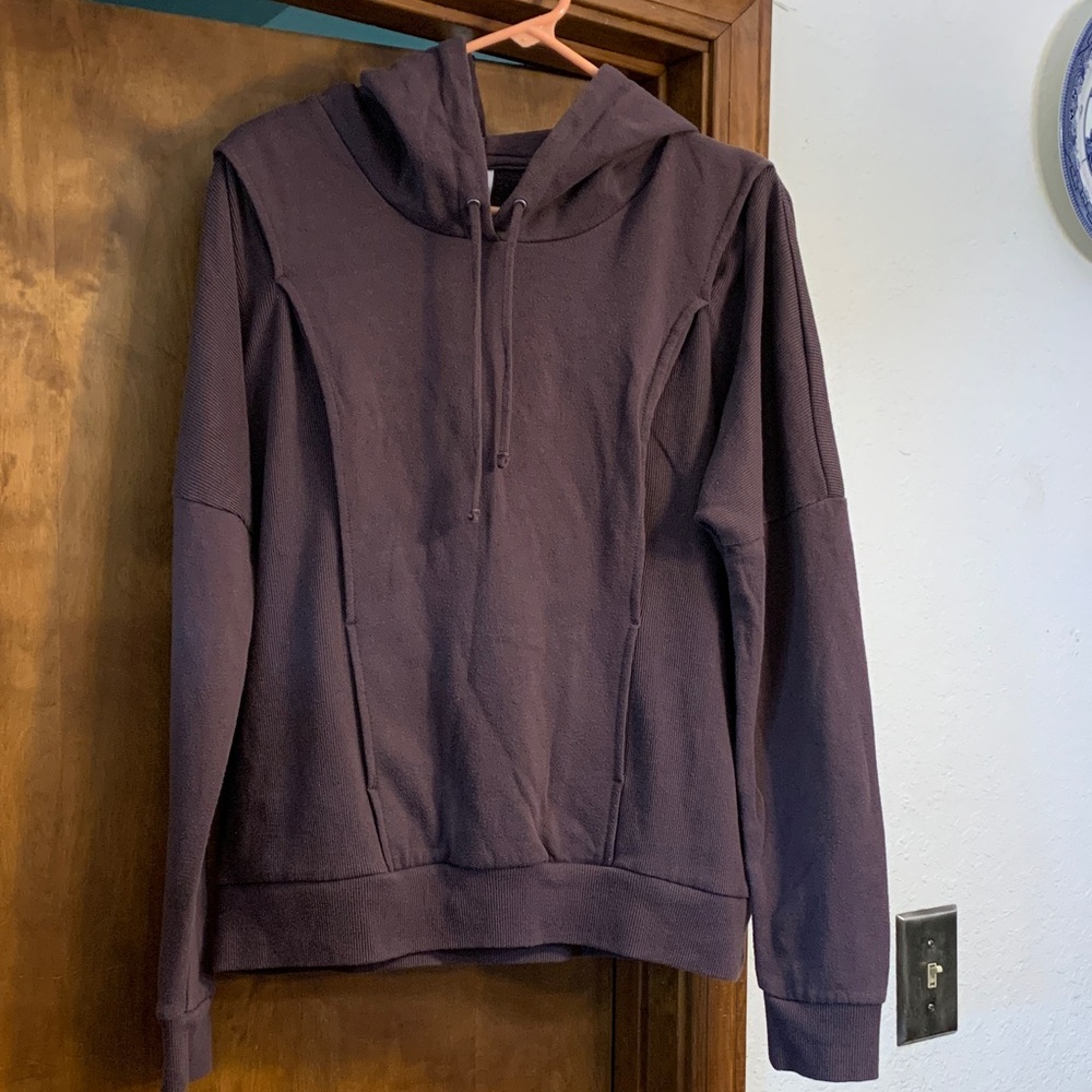 RVCA Mauve Pullover Hoodie with Drawcords